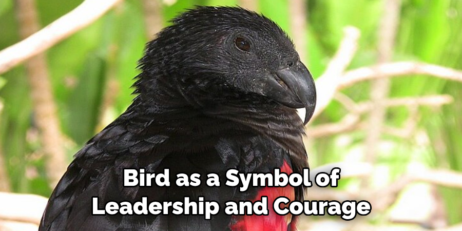 Bird as a Symbol of Leadership and Courage