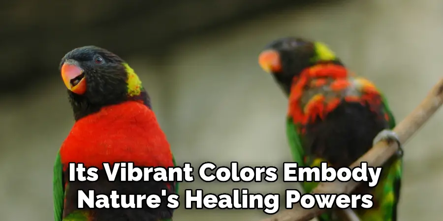 Its Vibrant Colors Embody Nature's Healing Powers