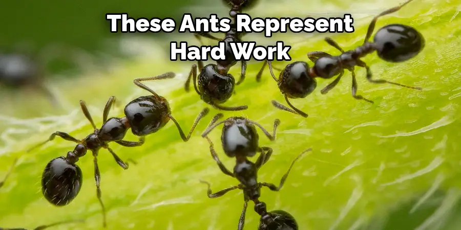 These Ants Represent Hard Work