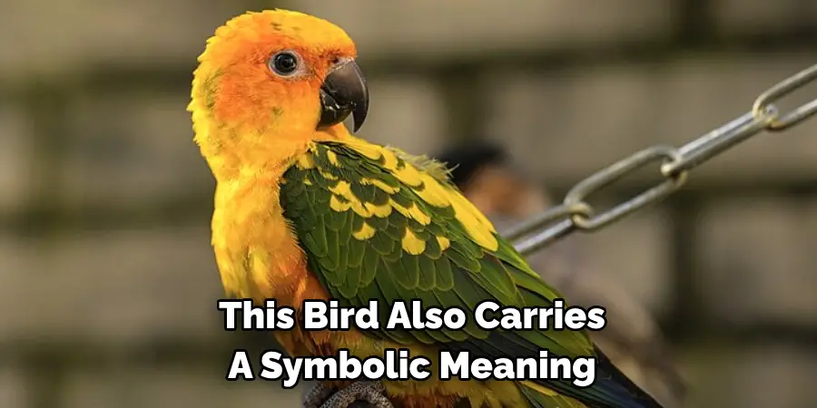 This Bird Also Carries A Symbolic Meaning