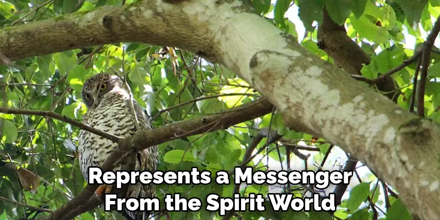 Represents a Messenger From the Spirit World