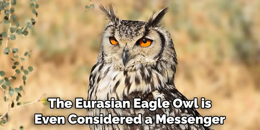 The Eurasian Eagle Owl is Even Considered a Messenger