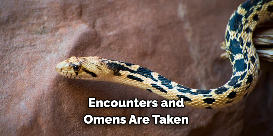 Encounters and Omens Are Taken
