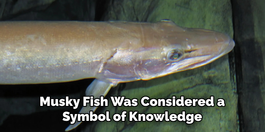 Musky Fish Was Considered a Symbol of Knowledge