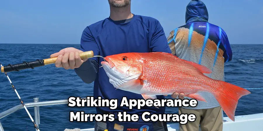 Striking Appearance Mirrors the Courage