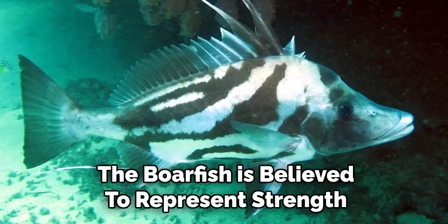 The Boarfish is Believed To Represent Strength