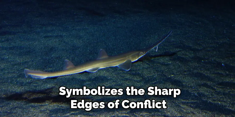  Symbolizes the Sharp Edges of Conflict