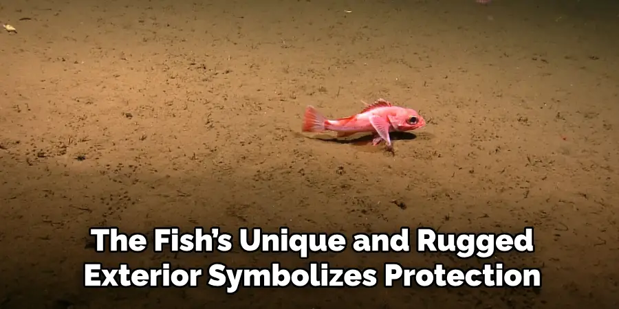 The Fish’s Unique and Rugged
Exterior Symbolizes Protection