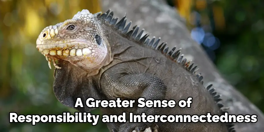 A Greater Sense of
Responsibility and Interconnectedness