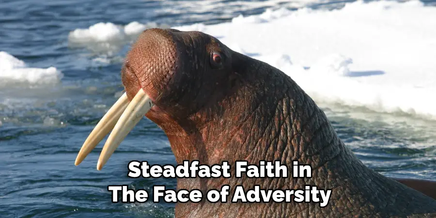 Steadfast Faith in
The Face of Adversity