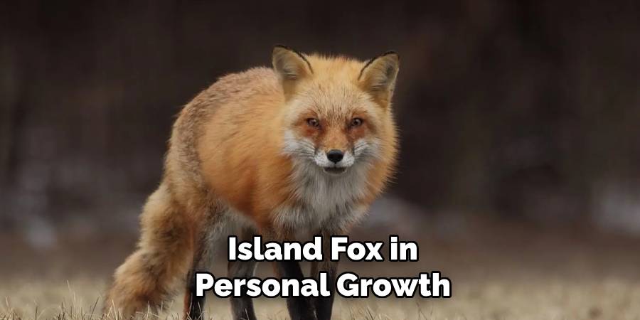 Island Fox in Personal Growth
