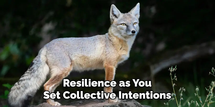 Resilience as You
Set Collective Intentions
