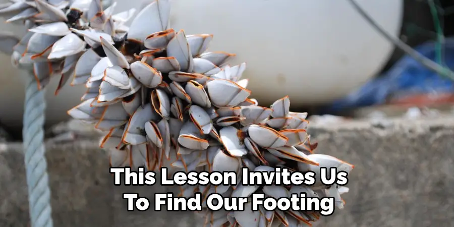 This Lesson Invites Us
To Find Our Footing