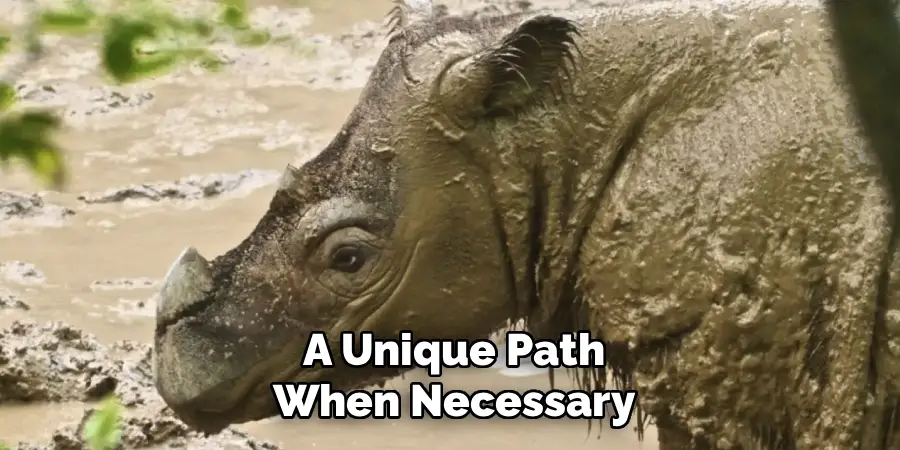 A Unique Path
When Necessary