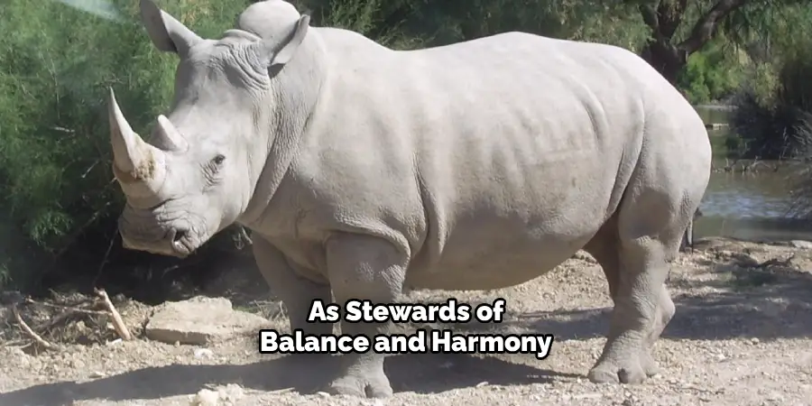 As Stewards of
Balance and Harmony