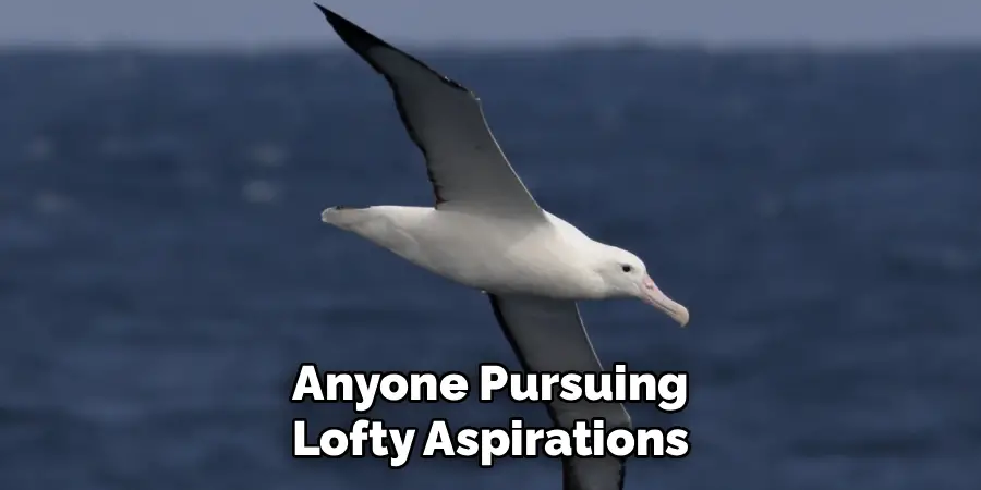 Anyone Pursuing
Lofty Aspirations
