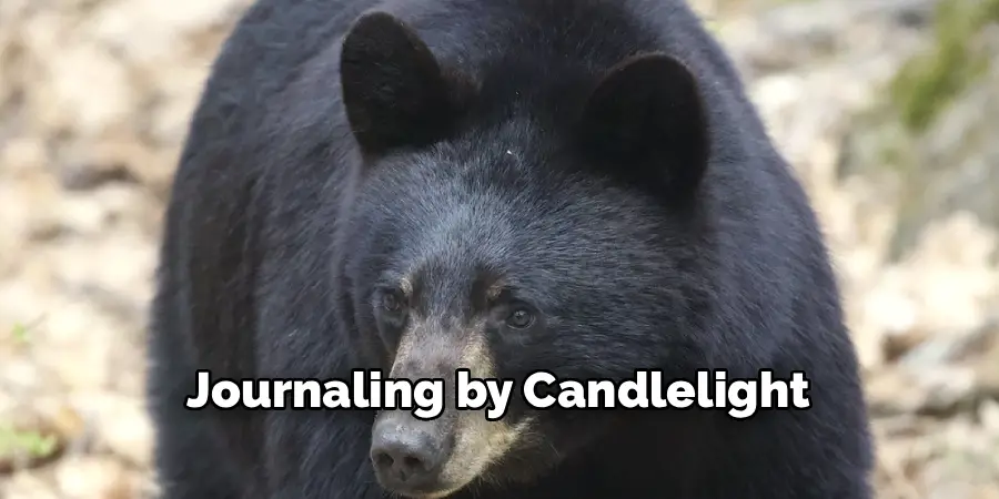 Journaling by Candlelight