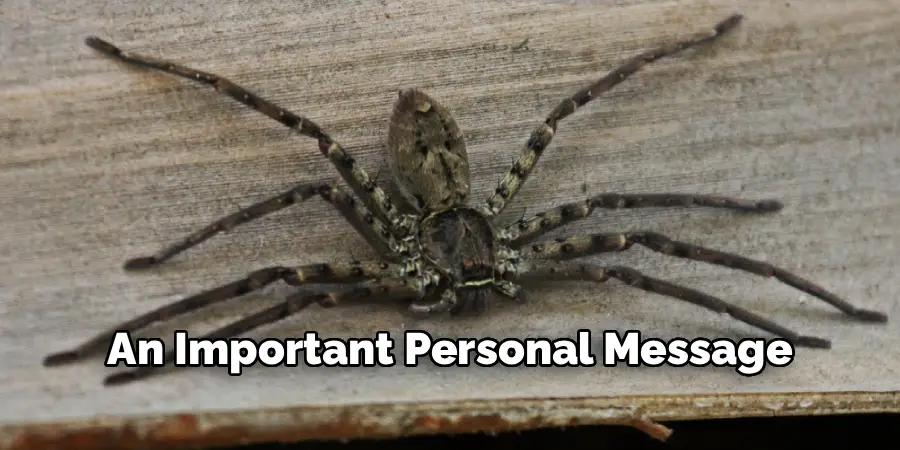 An Important Personal Message