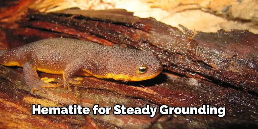 Hematite for Steady Grounding