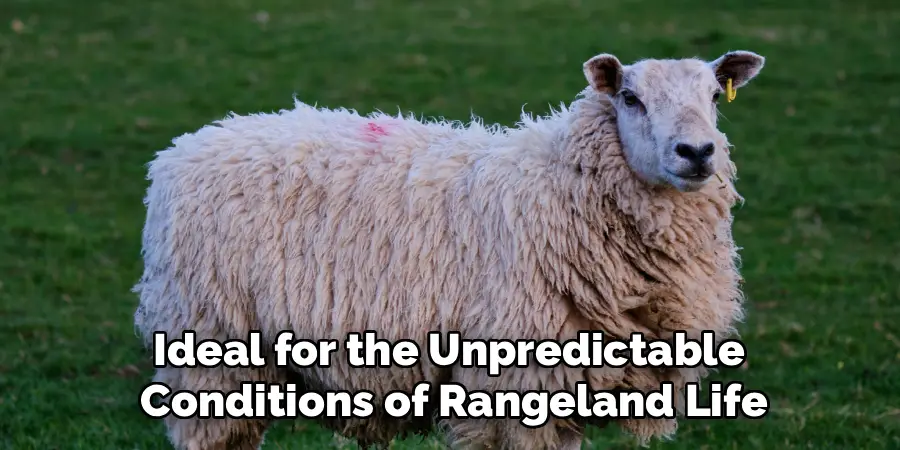 Ideal for the Unpredictable 
Conditions of Rangeland Life