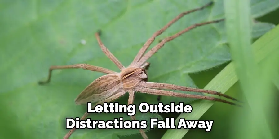 Letting Outside
Distractions Fall Away