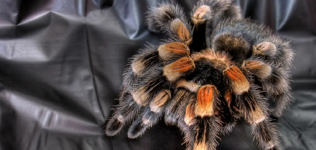 Red-Knee Tarantula Spider Spiritual Meaning, Symbolism and Totem