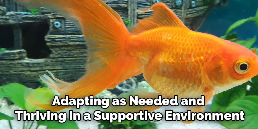 Adapting as Needed and
Thriving in a Supportive Environment