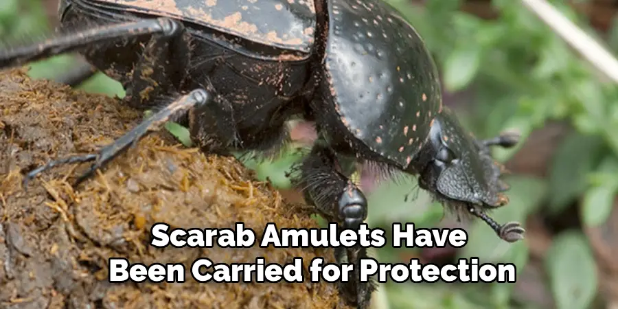 Scarab Amulets Have
Been Carried for Protection