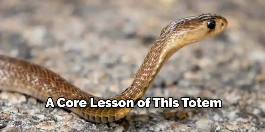 A Core Lesson of This Totem