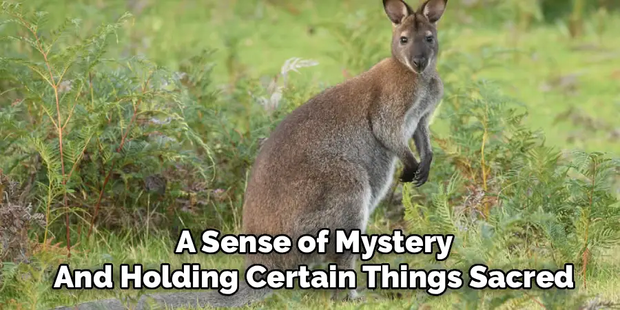 A Sense of Mystery
And Holding Certain Things Sacred