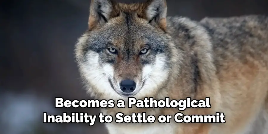 Becomes a Pathological
Inability to Settle or Commit