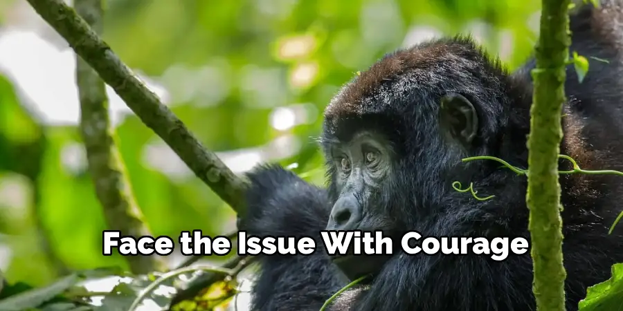 Face the Issue With Courage