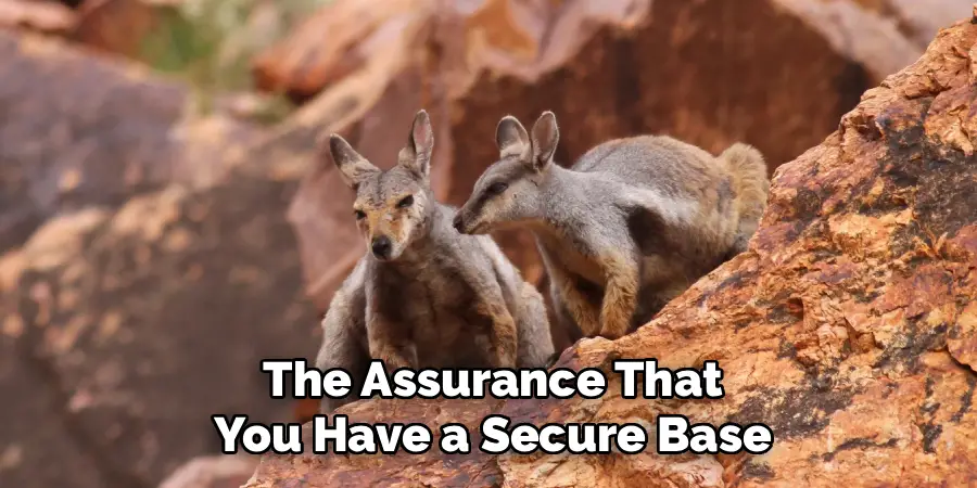 The Assurance That
You Have a Secure Base