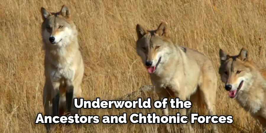 Underworld of the
Ancestors and Chthonic Forces