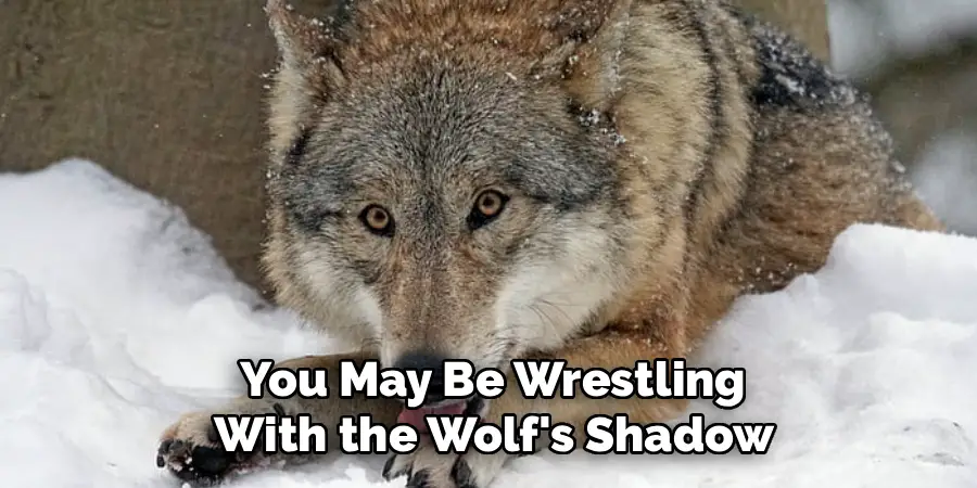You May Be Wrestling
With the Wolf's Shadow