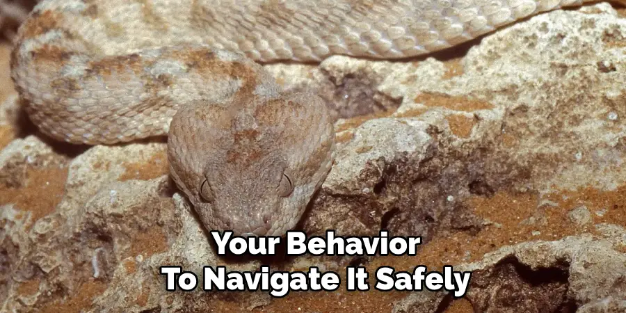 Your Behavior
To Navigate It Safely
