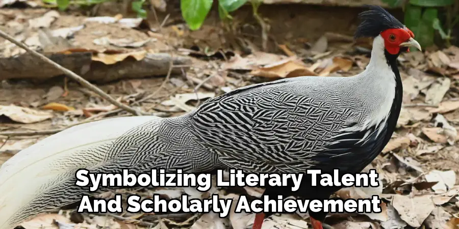Symbolizing Literary Talent
And Scholarly Achievement