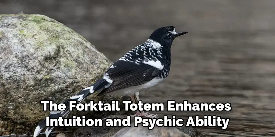 The Forktail Totem Enhances 
Intuition and Psychic Ability