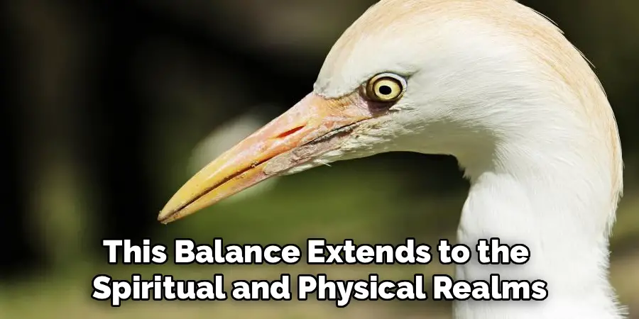 This Balance Extends to the
Spiritual and Physical Realms