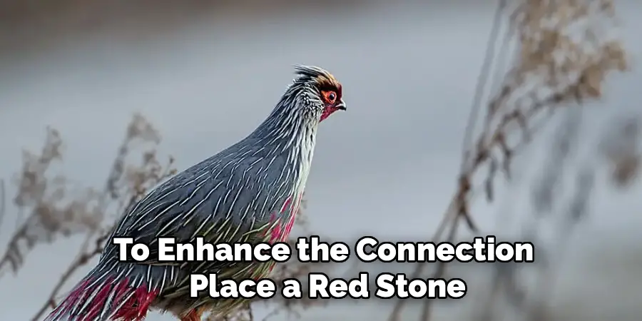 To Enhance the Connection
Place a Red Stone