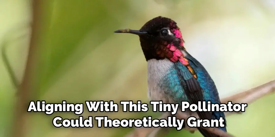 Aligning With This Tiny Pollinator 
Could Theoretically Grant