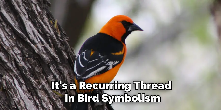 It's a Recurring Thread
in Bird Symbolism