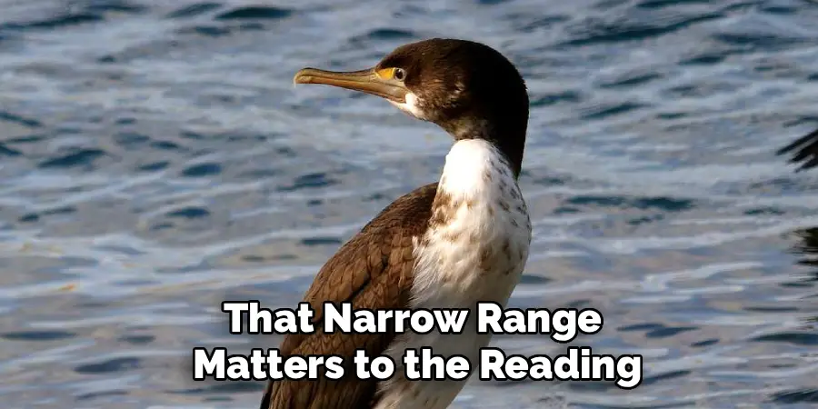 That Narrow Range
 Matters to the Reading