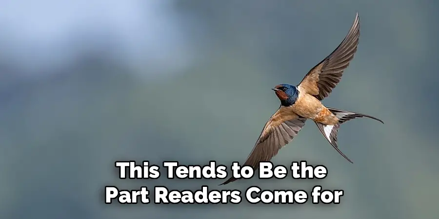 This Tends to Be the
Part Readers Come for