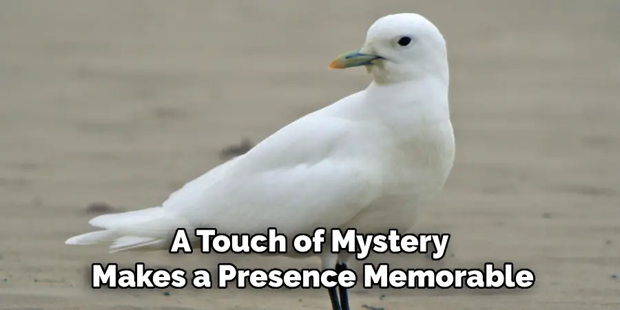 A Touch of Mystery
Makes a Presence Memorable