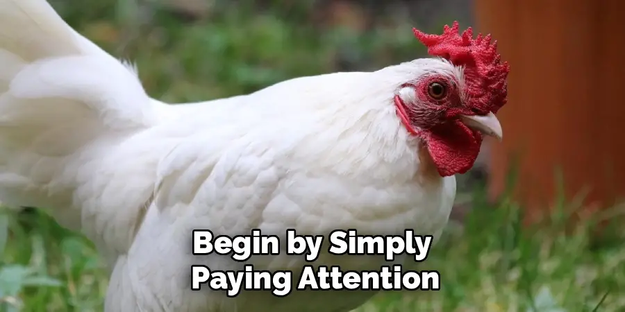 Begin by Simply 
Paying Attention